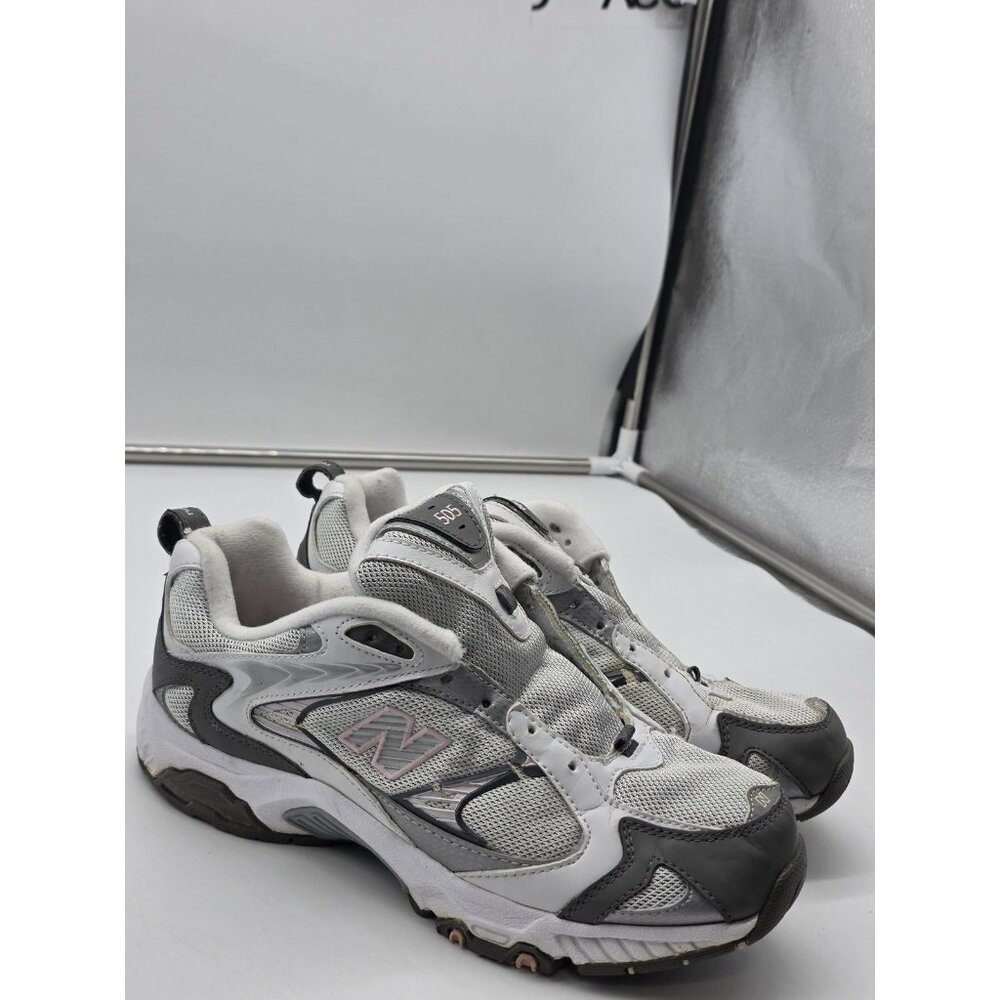 New Balance Shoes Womens Size 8.5 White 505 Running Sneakers Damaged WX606GP - Picture 1 of 16